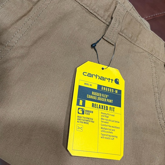 RUGGED FLEX RELAXED FIT CANVAS JOGGER PANT - Picture 4 of 4